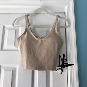 Lululemon Align Tank in Cafe Au Lait Color